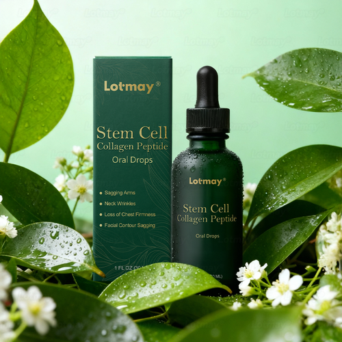 Officially Authorised Limited Edition | Lotmay® 🌽 Stem Cell & Collagen Peptide Oral Drops (Helps Lift and Firm Mature Skin & Smooth the Appearance of Fine Lines)
