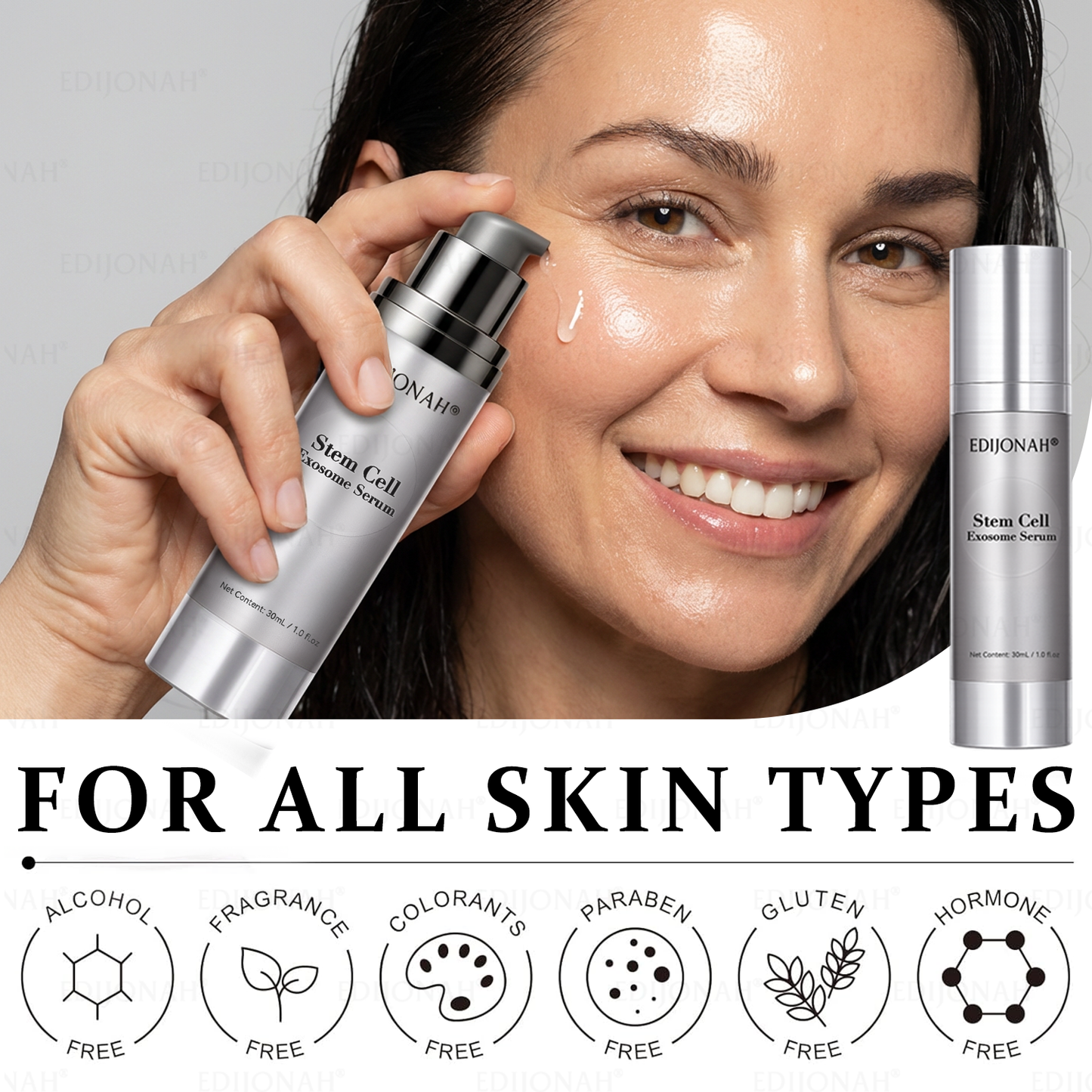 🎯🎯𝐸𝐷𝐼𝐽𝑂𝑁𝐴𝐻® 𝑆𝑡𝑒𝑚 𝐶𝑒𝑙𝑙 𝐸𝑥𝑜𝑠𝑜𝑚𝑒 𝑆𝑒𝑟𝑢𝑚  🐬🐬（ Anti-aging, reduces wrinkles, improves firmness, enhances radiance, provides deep hydration）