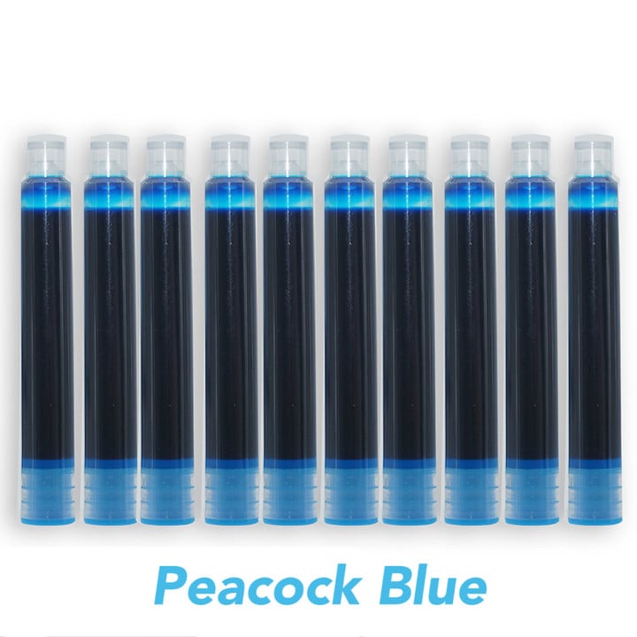 Peacock blue ink bags-10pcs